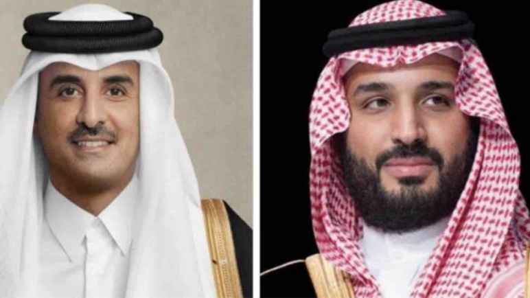 أمير قطر يتصل بمحمد بن سلمان..اطمئنان ودعم