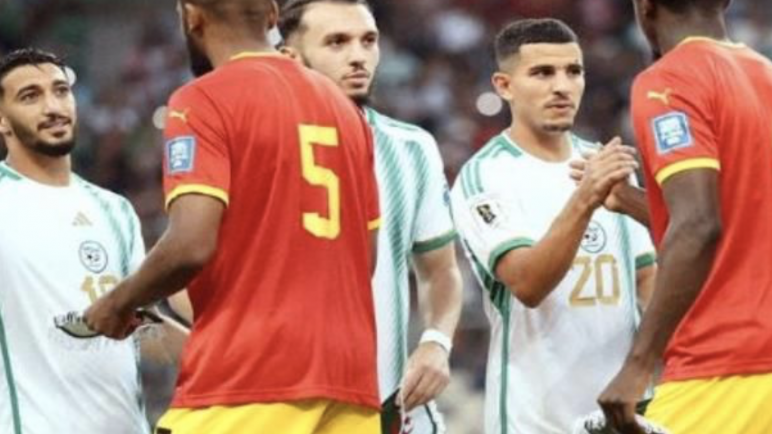 خسارة المنتخب الجزائري على ملعبه